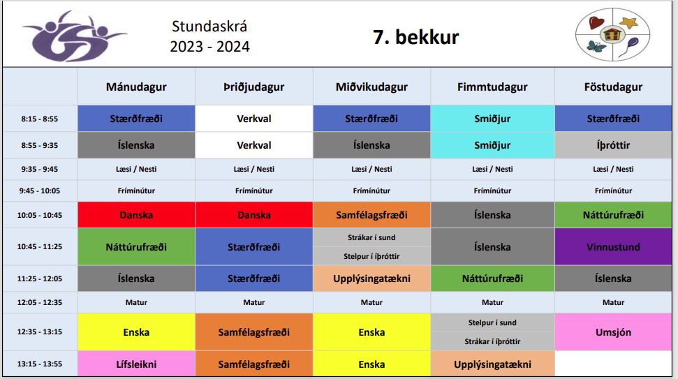 Stundatafla 7.bekkjar_2023-2024