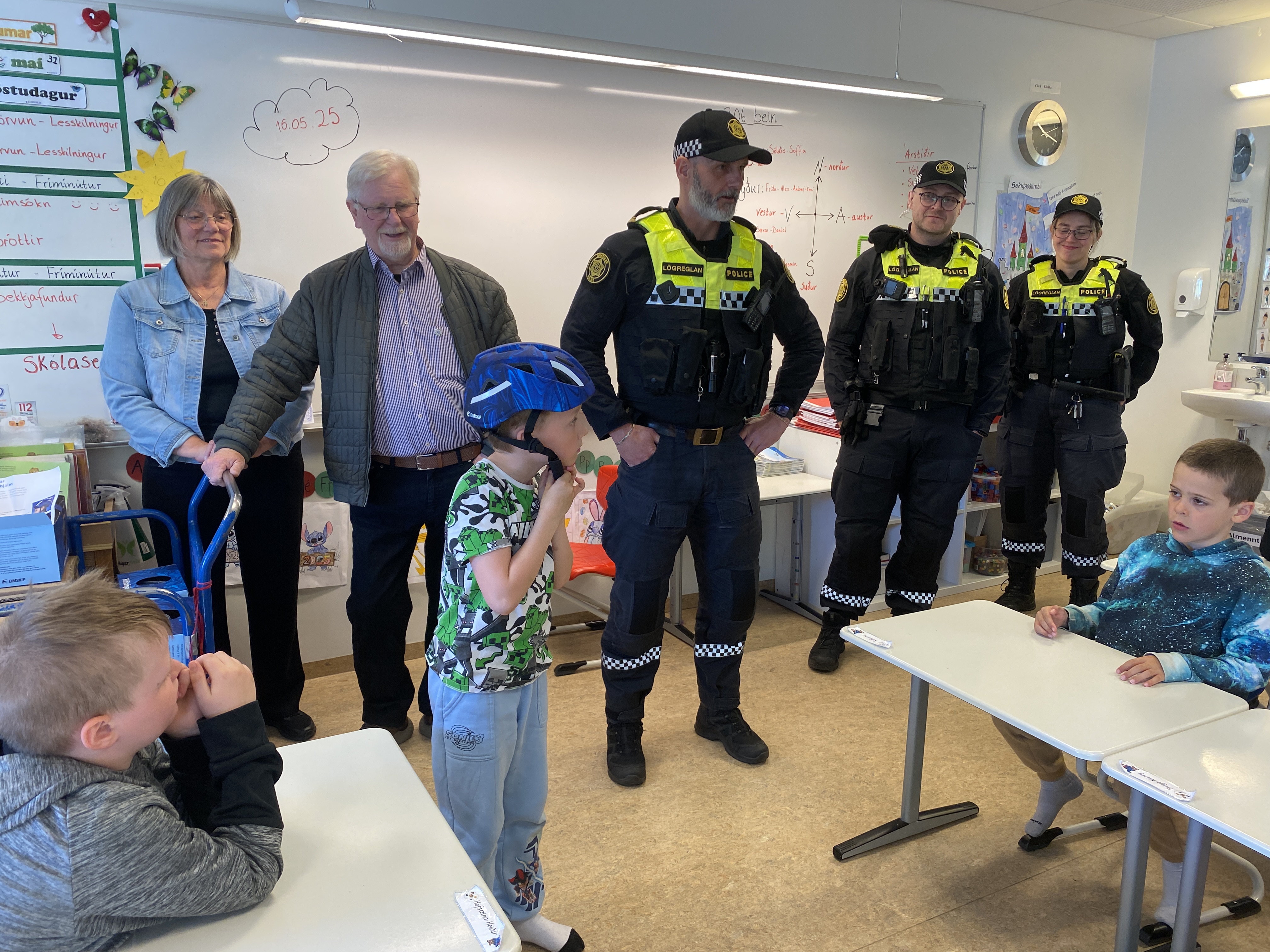 Reiðhjólahjálmar að gjöf