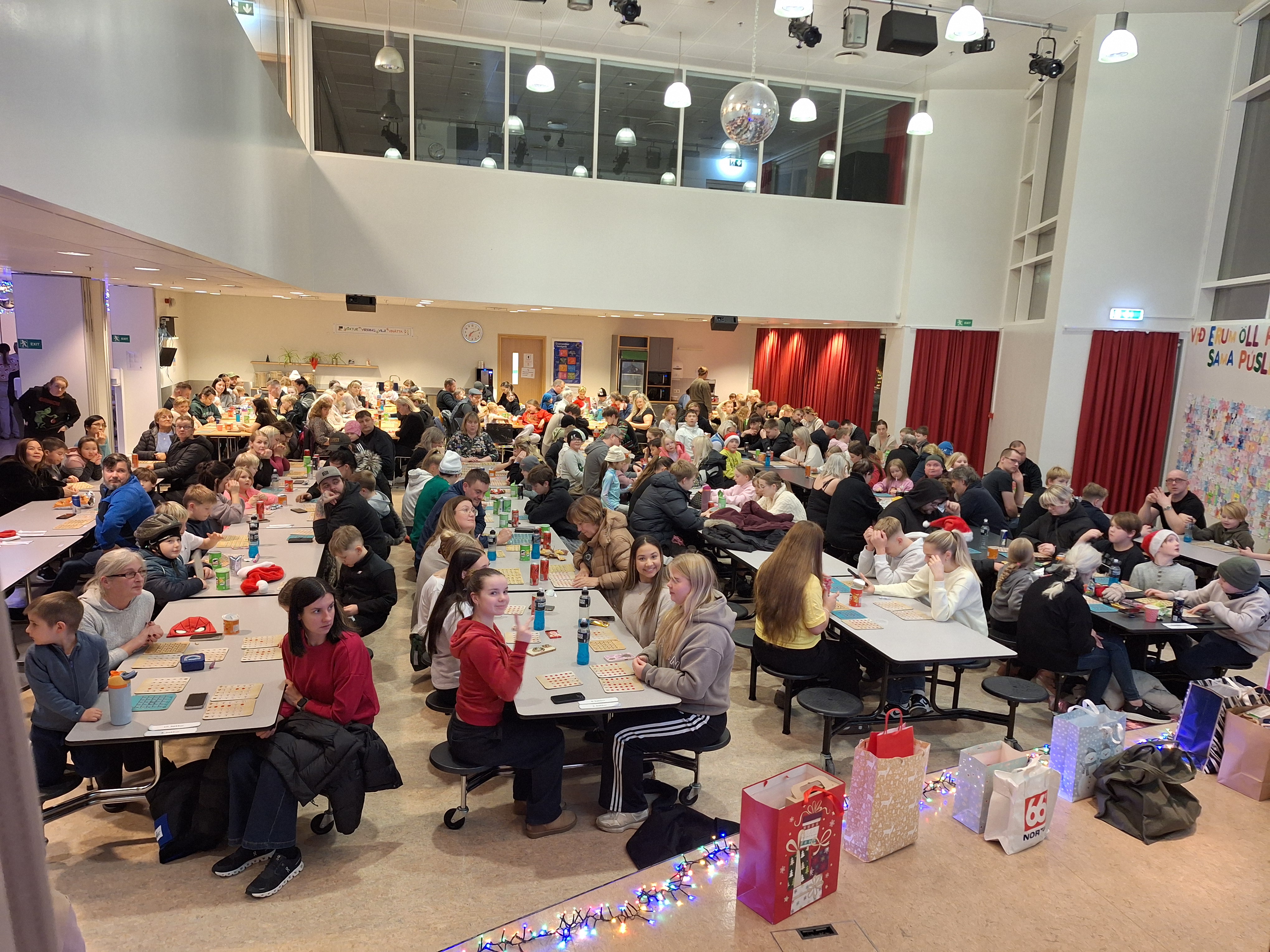 Jólabingó 9. bekkjar