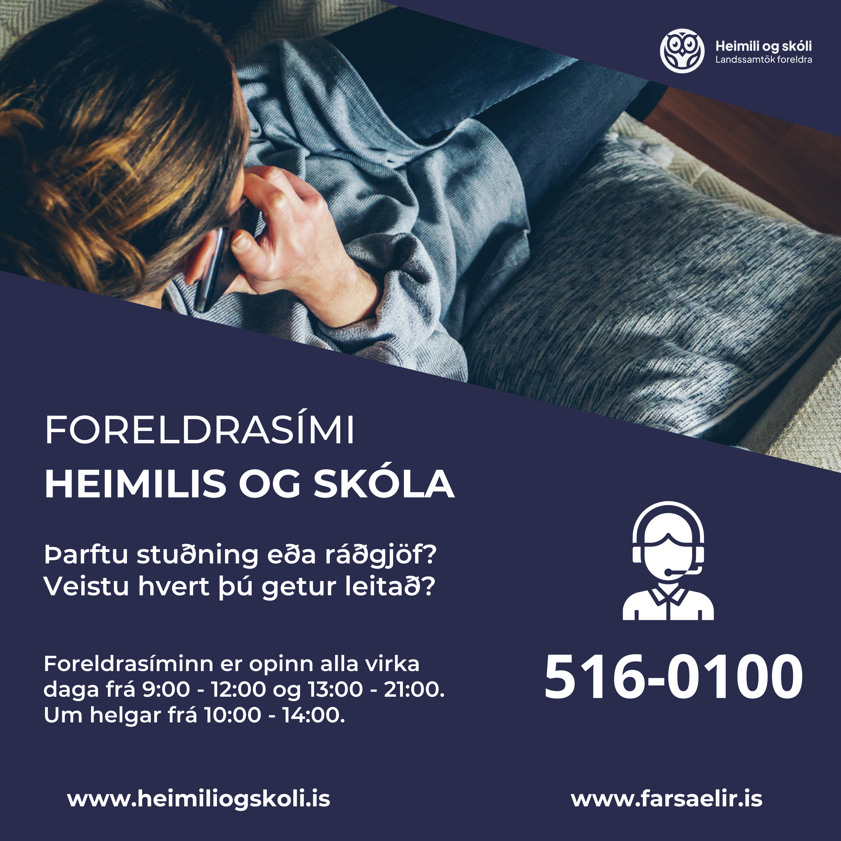 Foreldrasími Heimilis og skóla