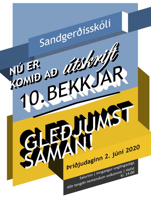 Útskrift 10.bekkjar