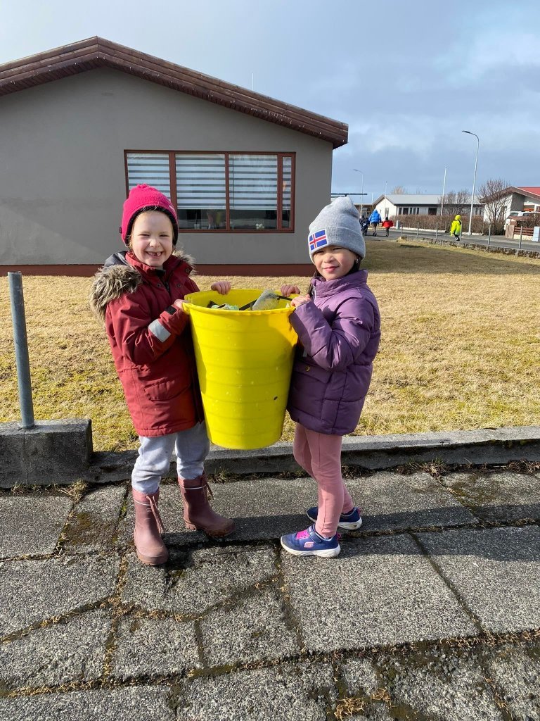 1. bekkur í grenndarkennslu í náttúrufræði.