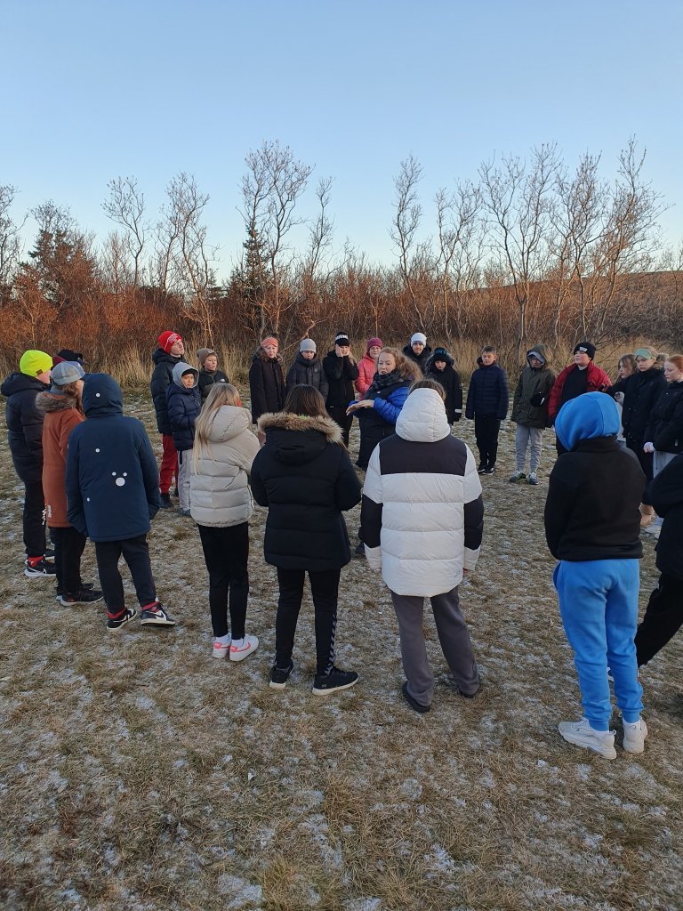 7. bekkur í Skólabúðum að Reykjum í Hrútafirði