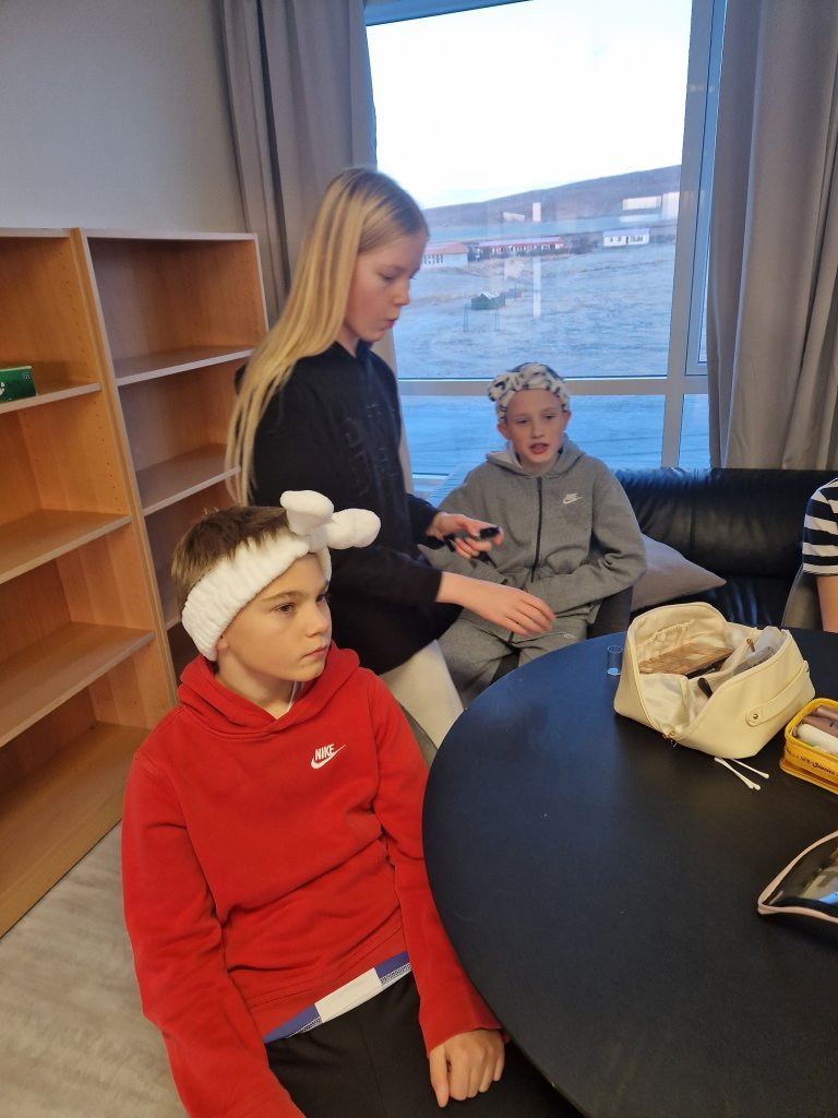 7. bekkur í Skólabúðum að Reykjum í Hrútafirði