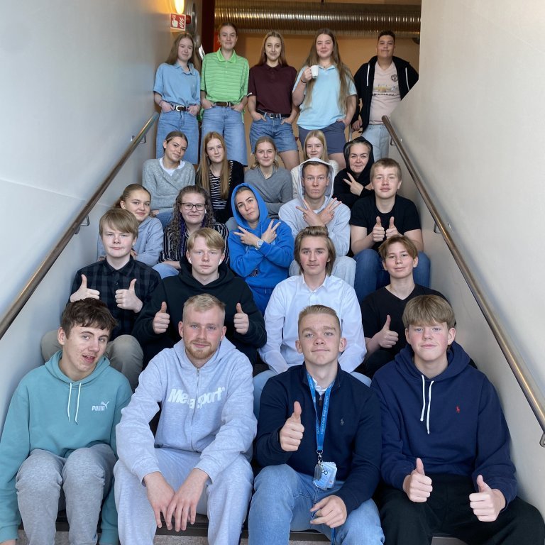 Nemendur klæðast eins og starfsfólk og öfugt