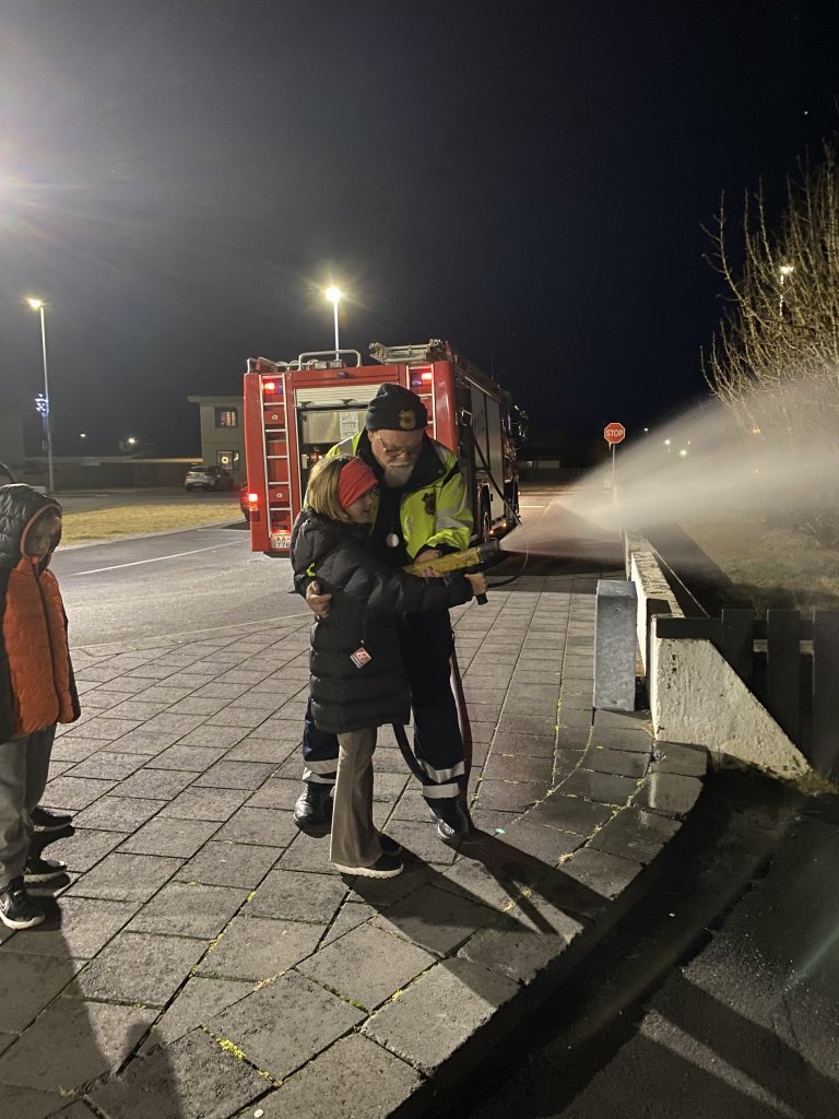 Heimsókn frá Brunavörnum Suðurnesja