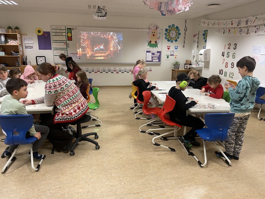 Jólastöðvar 1. -2. bekkur