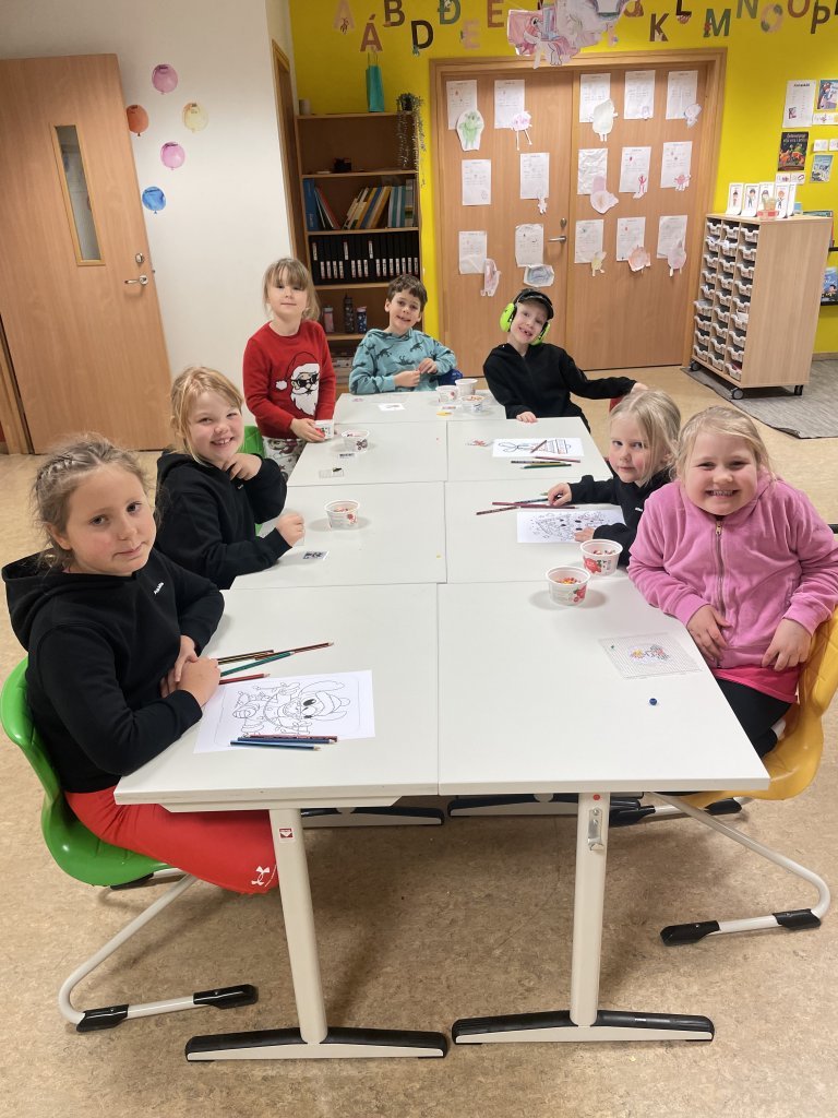 Jólastöðvar 1. -2. bekkur