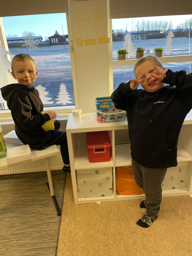 Jólastöðvar 1. -2. bekkur