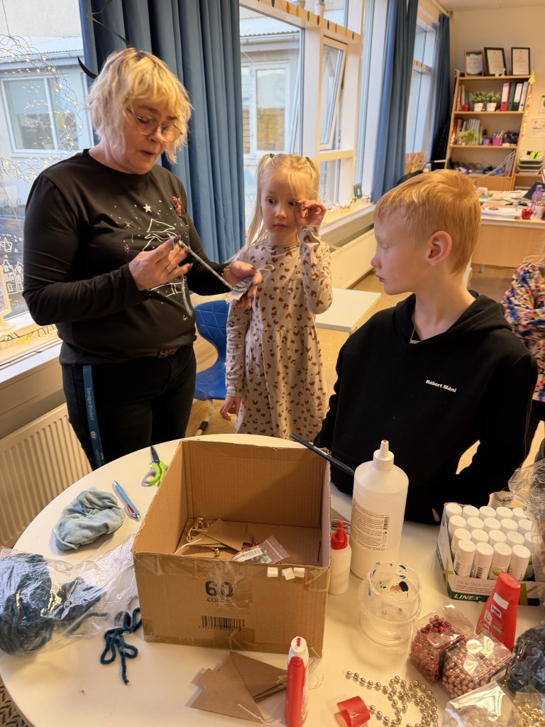 Jólastöðvar 1. -2. bekkur