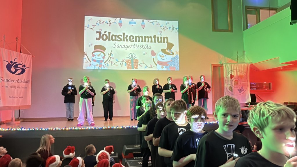 Jólaskemmtun 1. -6. bekkur