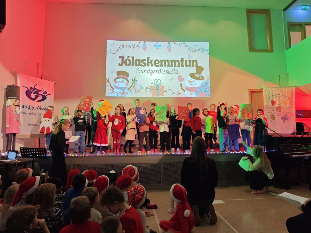 Jólaskemmtun 1. -6. bekkur