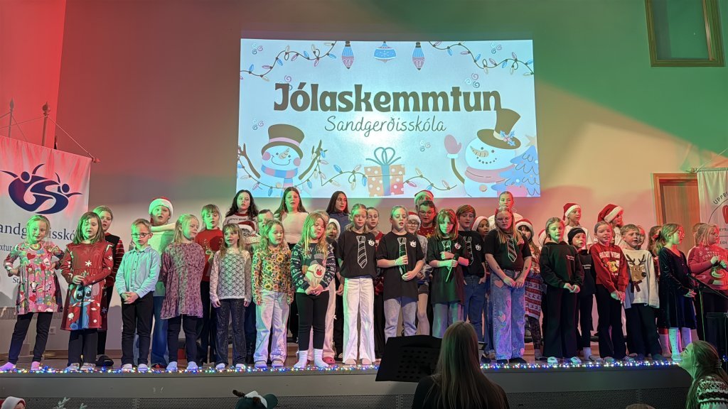 Jólaskemmtun 1. -6. bekkur