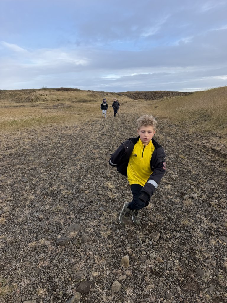 Nemendur könnuðu heim hrafnsins