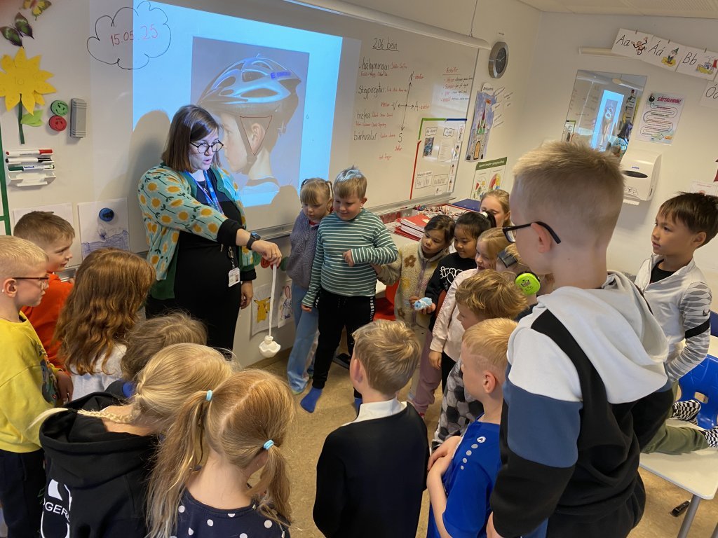 Reiðhjólahjálmar að gjöf 