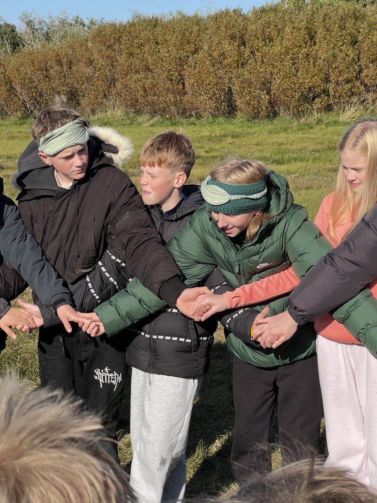 7. bekkur í skólaferð að Reykjum í Hrútafirði