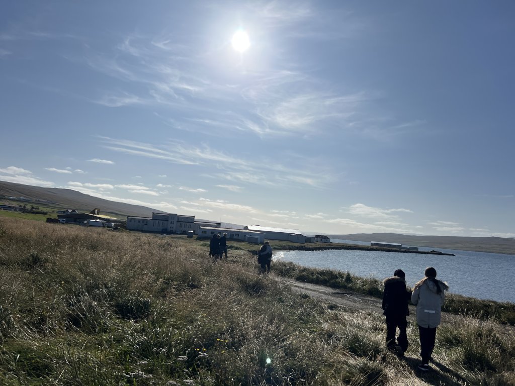7. bekkur í skólaferð að Reykjum í Hrútafirði