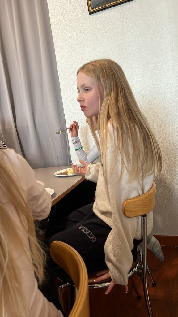 7. bekkur í skólaferð að Reykjum í Hrútafirði