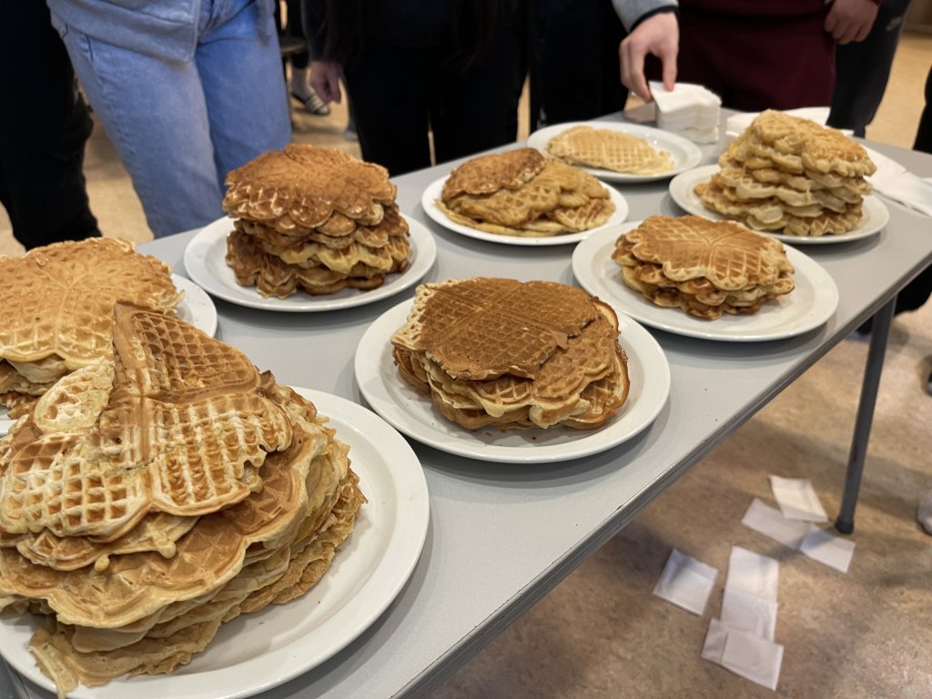 Vöfflur í tilefni konudagsins 