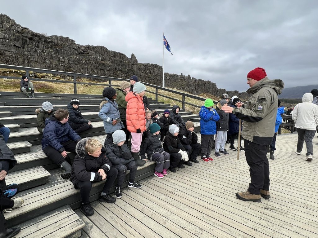 Vorferð 5. bekkjar á Þingvelli