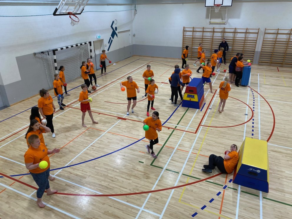 Litaboltamót í Heilsuviku