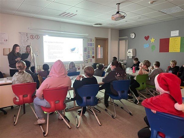 Heimsókn með kennsluefni - mannslíkaminn