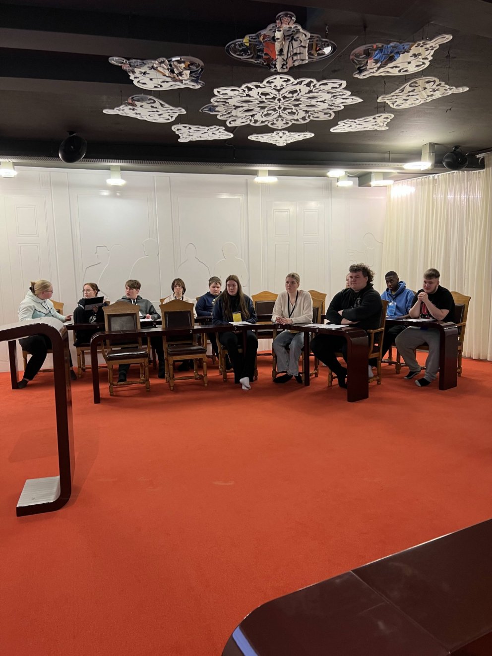 Nemendur 10. bekkjar á Skólaþingi