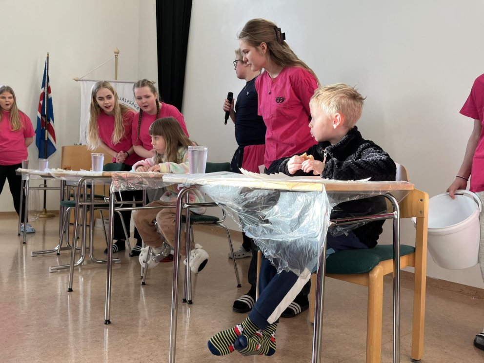 Saltkjöt og bollukappát á sprengidegi