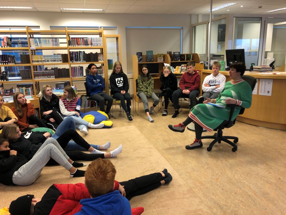 Sigga Dögg kynfræðingur kom í heimsókn