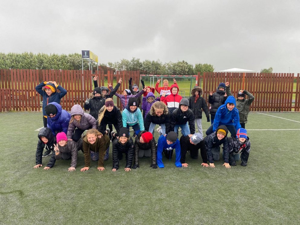 Sandófjör og litahlaup