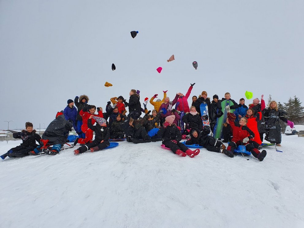 Líf og fjör í 4.bekk