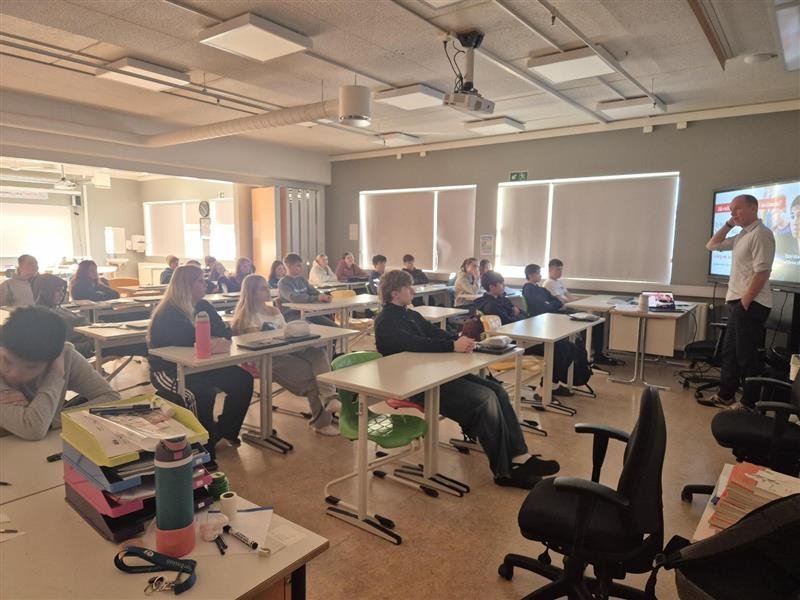 Þorgrímur Þráinsson heimsótti 10. bekk