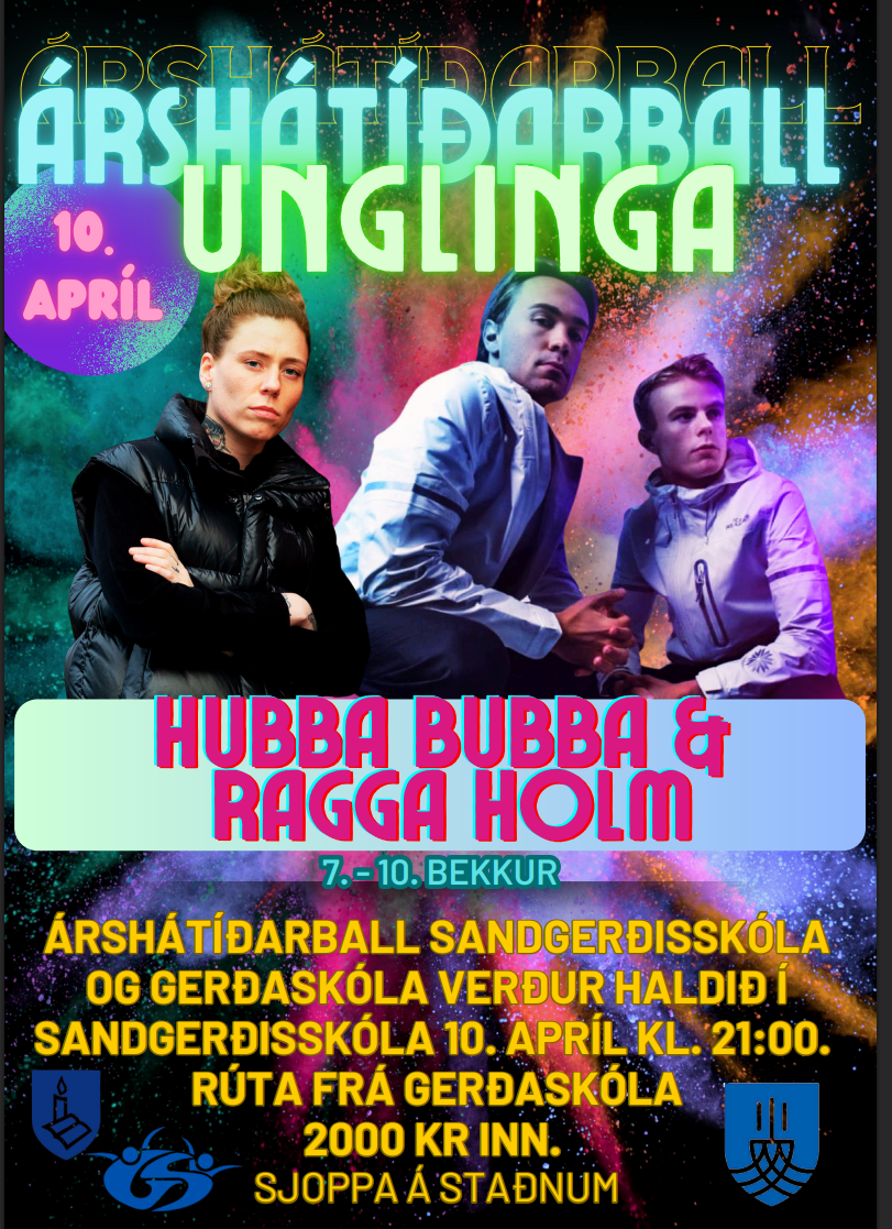 Árshátíð 7. - 10. bekkjar