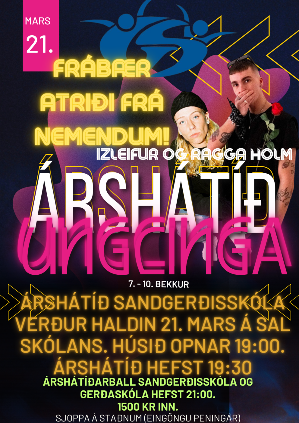 Árshátíð 7. - 10. bekkjar