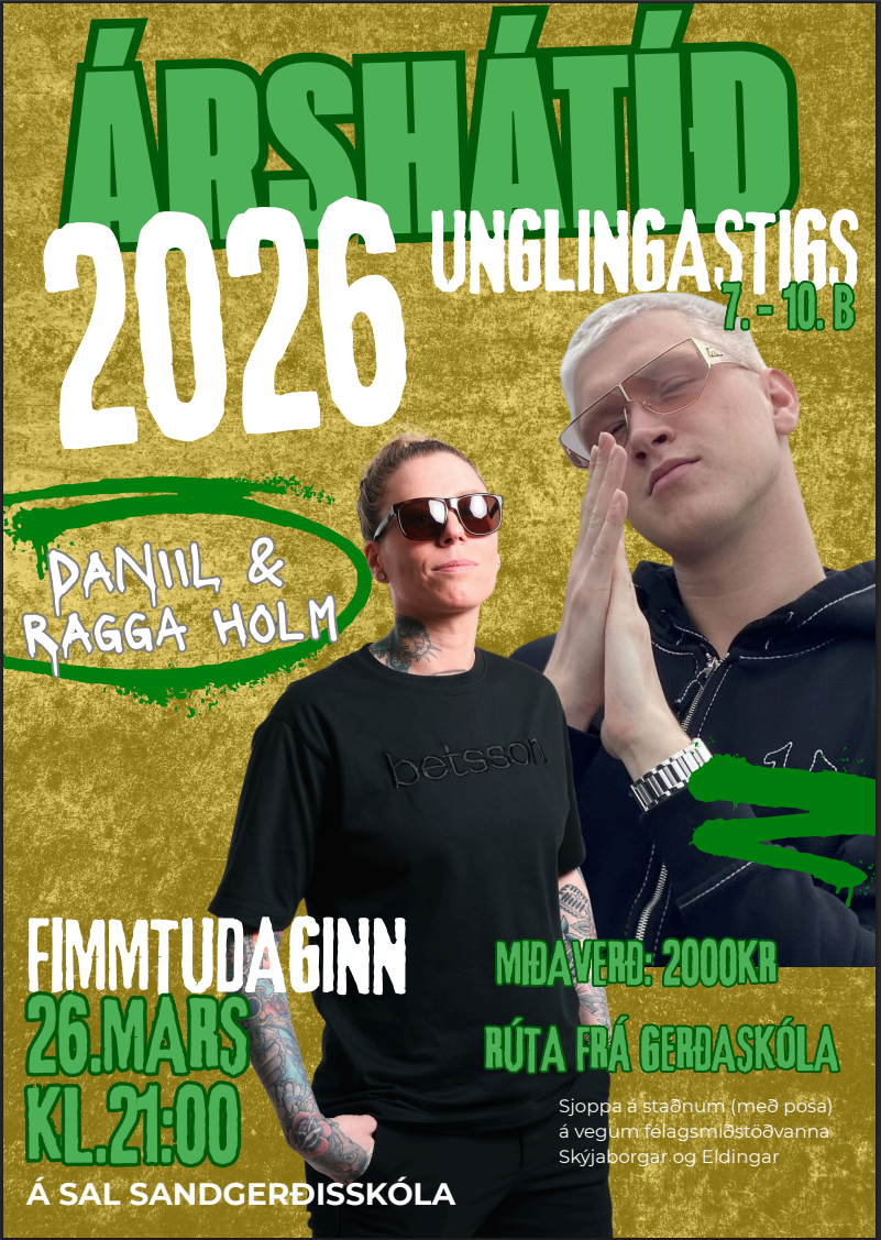 Árshátíð 7. - 10. bekkjar