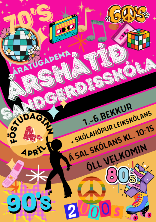 Árshátíð 1. - 6. bekkjar