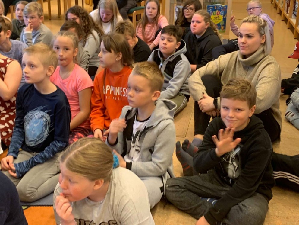 Ævar vísindamaður kom í heimsókn