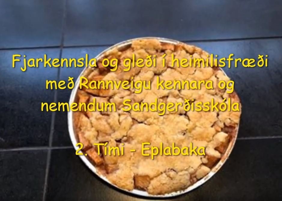 Fjarkennsla í heimilisfræði