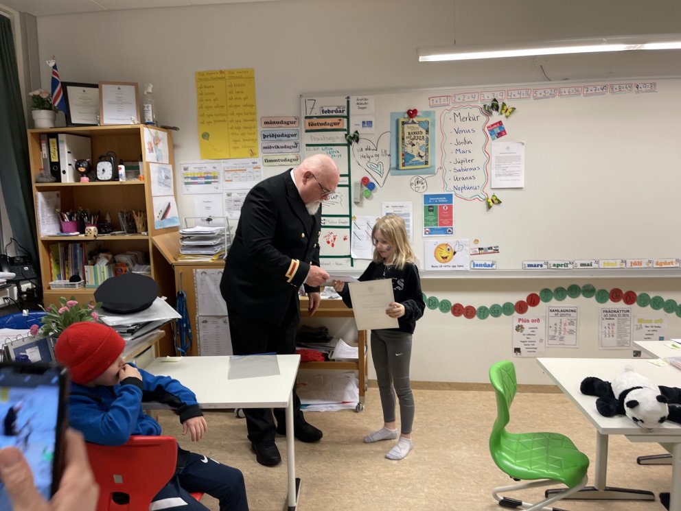 Verðlaun frá Brunavörnum Suðurnesja