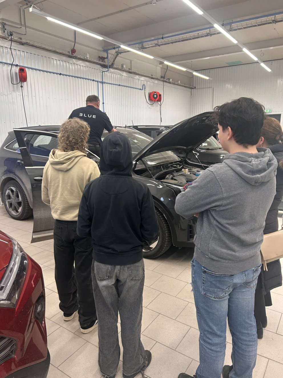 Vettvangsferð í BLUE bílaleigu