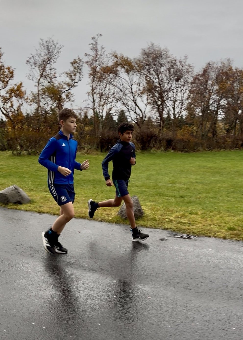 Fyrsta utanvegahlaupið