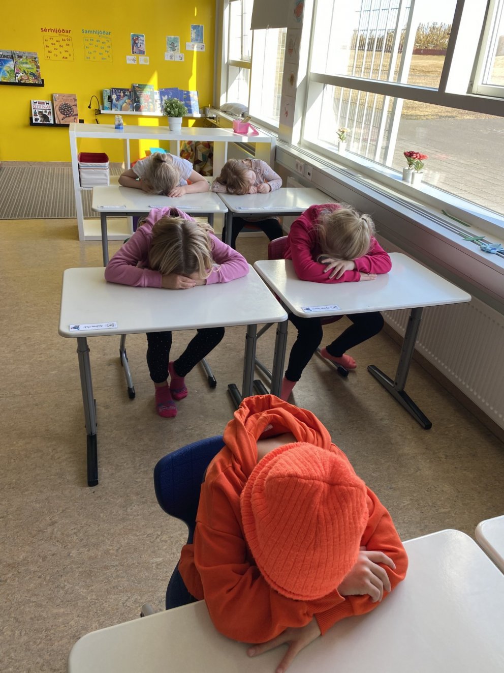 Hugarfrelsi hjá nemendum í 1. bekk