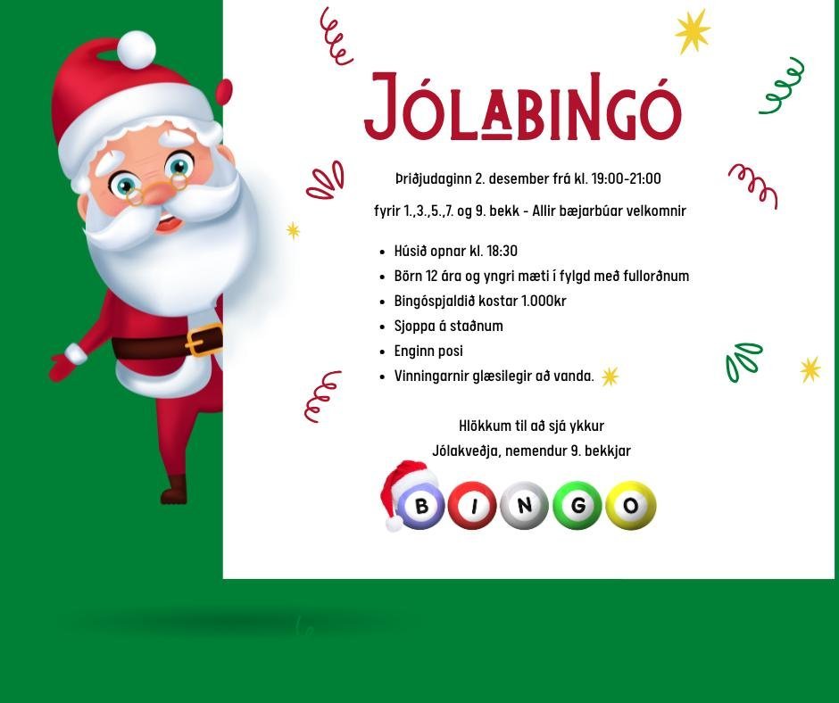 Jólabingó