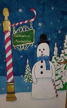 Hurðaskreytingakeppni