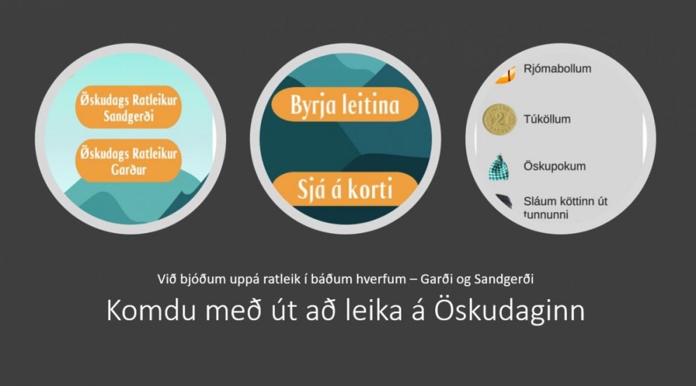 Komdu með út að leika á Öskudaginn