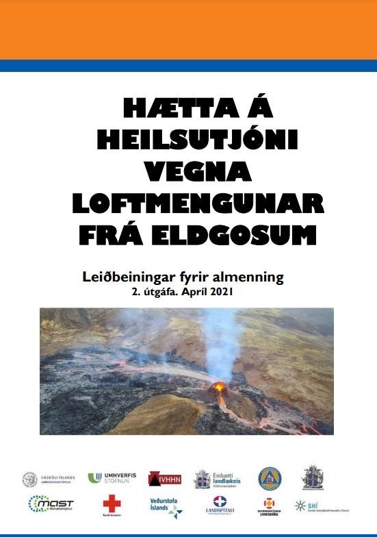 Loftmengun frá eldgosum