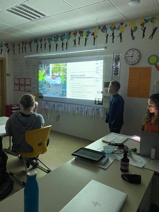 Starfskynning hjá nemendum í 6. bekk