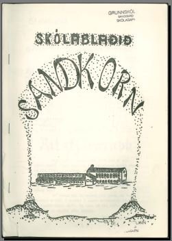 Skólablaðið Sandkorn komið á netið