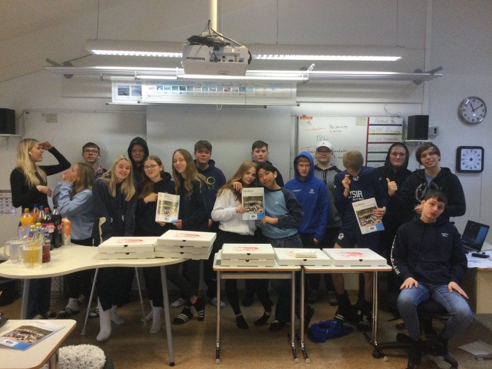 Skólablaðið, Sandkorn er komið út