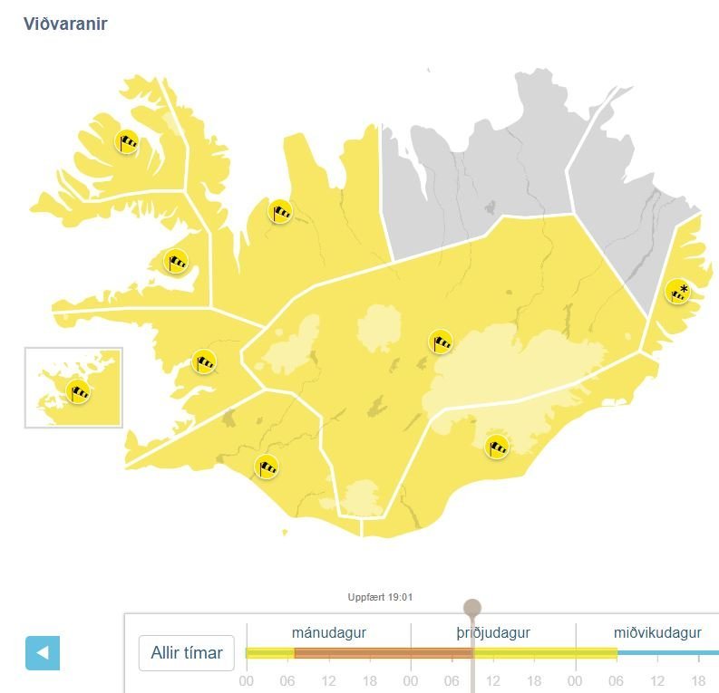 Skólastarf fellur niður þriðjudaginn 20. desember